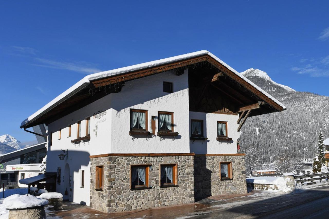 Holzschnitzers Appartements Ehrwald Eksteriør billede